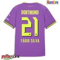 Camiseta Borussia Dortmund Fabio Silva #21 Tercera Equipación 2026-27 manga corta